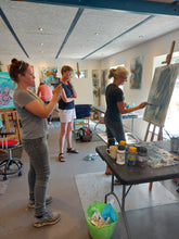 Load image into Gallery viewer, Painting course. 2. And 3. Marts 2024. My studio in Aabenraa  DK
